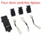 Driver Side Switch 1piece and Passenger area 3 pieces 