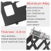  Black Style Molle Panel Shelf Kit For Ford Explorer 2011-2019