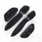 4PCS Car Interior Door Container Silica Gel Pad Storage Slot For Toyota Land Cruiser Prado J250 LC250 2024 2025/ Lexus GX 550 2024 2025