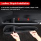 4PCS Car Interior Door Container Silica Gel Pad Storage Slot For Toyota Land Cruiser Prado J250 LC250 2024 2025/ Lexus GX 550 2024 2025