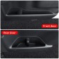 4PCS Car Interior Door Container Silica Gel Pad Storage Slot For Toyota Land Cruiser Prado J250 LC250 2024 2025/ Lexus GX 550 2024 2025