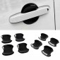 4PCS Car Side Door Handle Bowl Cover Trim For Toyota Grand Highlander 2024 2025/ Lexus GX550 2024 2025