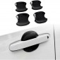4PCS Car Side Door Handle Bowl Cover Trim For Toyota Grand Highlander 2024 2025/ Lexus GX550 2024 2025