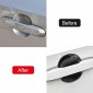 4PCS Car Side Door Handle Bowl Cover Trim For Toyota Grand Highlander 2024 2025/ Lexus GX550 2024 2025