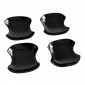 4PCS Car Side Door Handle Bowl Cover Trim For Toyota Grand Highlander 2024 2025/ Lexus GX550 2024 2025