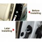 4PCS Door Lock Cover For Toyota Land Cruiser Prado J250 LC250 2024 2025/ Lexus GX 550 2024 2025