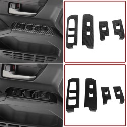 4PCS Window Lift Switch Button Panel Cover For Toyota 4Runner 2025 LHD