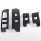 4PCS Window Lift Switch Button Panel Cover For Toyota 4Runner 2025 LHD