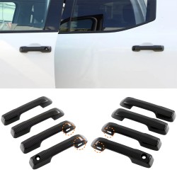 Car Exterior Door Handle Cover Trim For Toyota Tundra 2022-2025 / 4Runner 2025 / Tacoma 2024 2025 LHD