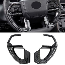 Interior ABS Steering Wheel Decor Cover Trim For Toyota Tundra 2022-2025 / 4Runner 2025 / Tacoma 2024 2025