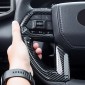 Interior ABS Steering Wheel Decor Cover Trim For Toyota Tundra 2022-2025 / 4Runner 2025 / Tacoma 2024 2025