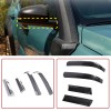4PCS Rearview Side Mirror Decorative Stripe Cover For Toyota Tundra 2022-2025 / 4Runner 2025 / Tacoma 2024 2025