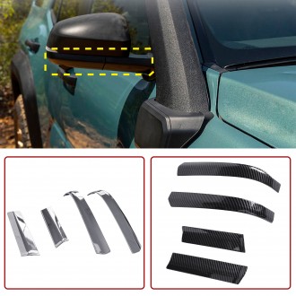 4PCS Rearview Side Mirror Decorative Stripe Cover For Toyota Tundra 2022-2025 / 4Runner 2025 / Tacoma 2024 2025