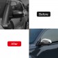 2PCS Rearview Side Mirror Cover Trim For Toyota Tundra 2022-2025 / 4Runner 2025 / Tacoma 2024 2025