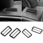 2PCS Dashboard Side Air Vent Outlet A/C Decor Cover For Toyota 4Runner 2025 / Tacoma 2024 2025
