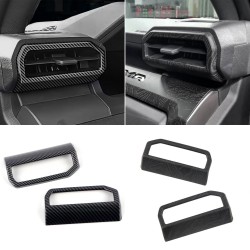 2PCS Interior Dashboard Side Air Vent Outlet Decorative Cover For Toyota 4Runner 2025 / Tacoma 2024 2025
