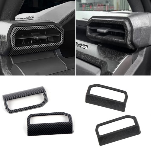 2PCS Interior Dashboard Side Air Vent Outlet Decorative Cover For Toyota 4Runner 2025 / Tacoma 2024 2025 2PCS Interior Dashboard Side Air Vent Outlet Decorative Cover For Toyota 4Runner 2025 / Tacoma 2024 2025