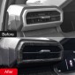 2PCS Interior Dashboard Side Air Vent Outlet Decorative Cover For Toyota 4Runner 2025 / Tacoma 2024 2025
