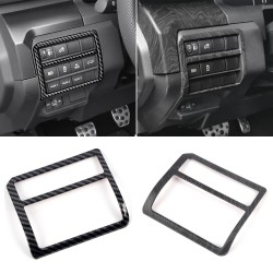 Head Light Switch Button Trim 1PCS For Toyota 4Runner 2025 / Tacoma 2024 2025 LHD