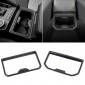 2PCS Front And Rear Water Cup Holder Tray Organizer For Toyota 4Runner 2025 / Tacoma 2024 2025
