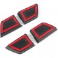 4PCS ABS Side Door Handle Bowl Overlays Cover For Toyota 4Runner 2025 / Tacoma 2024 2025