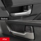 4PCS ABS Side Door Handle Bowl Overlays Cover For Toyota 4Runner 2025 / Tacoma 2024 2025