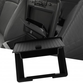 Black Center Console Armrest Hidden Storage Box Organizer For Toyota 4Runner 2025 / Tacoma 2024 2025