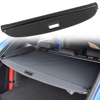 Black Style Retractable Rear Boot Trunk Cargo Cover Security Shade For Chevy Chevrolet Trax 2024+