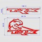 Bumper Grille Emblem Logo Nameplate For Dodge RAM TRX