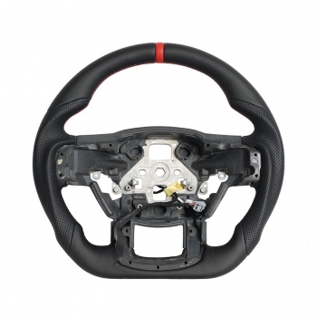 Heated Steering Wheel Perforated Leather For Ford F150 Raptor 2015-2025