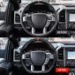 Heated Steering Wheel Perforated Leather For Ford F150 Raptor 2015-2025