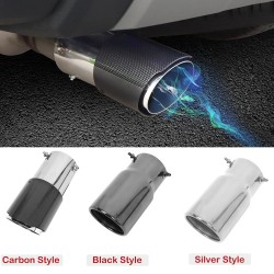 1PCS Stainless Steel Exhaust Muffler Tip Pipe Cover For Toyota Land Cruiser Prado J250 LC250 2024 2025