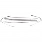 18PCS Stainless Steel Window Middle Pillar Post Molding Frame Overlays Cover Trim Toyota RAV4 2019-2025