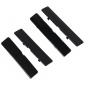 Only Fit OEM Rack!!!4PCS Car Exterior Accessories Roof Rails Rack End Cap Cover Shell Replacement For Toyota RAV4 2019-2025