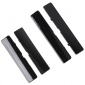 Only Fit OEM Rack!!!4PCS Car Exterior Accessories Roof Rails Rack End Cap Cover Shell Replacement For Toyota RAV4 2019-2025