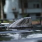1PCS ABS Shark Fin Car Antenna Cover Trim For Toyota RAV4 2019 2020 2021 2022 2023 2024 2025