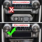 DUAL Is Not Available After Upgrade!!!Automatic AC Control Panel Trim Upgrade For Toyota RAV4 2019-20245