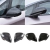 2PCS ABS Side Rearview Mirror Overlay Cover For BYD Dolphin 2021 2022 2023 2024 2025