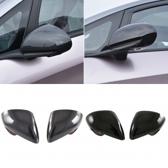 2PCS ABS Side Rearview Mirror Overlay Cover For BYD Dolphin 2021 2022 2023 2024 2025