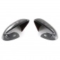 2PCS ABS Side Rearview Mirror Overlay Cover For BYD Dolphin 2021 2022 2023 2024 2025