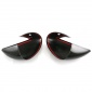 2PCS ABS Side Rearview Mirror Overlay Cover For BYD Dolphin 2021 2022 2023 2024 2025