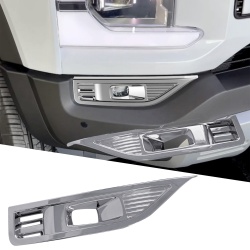 2PCS ABS Front Fog Light Lamp Cover For BYD SHARK 2024 2025	
