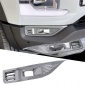 2PCS ABS Front Fog Light Lamp Cover For BYD SHARK 2024 2025	