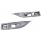 2PCS ABS Front Fog Light Lamp Cover For BYD SHARK 2024 2025	