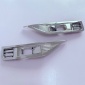 2PCS ABS Front Fog Light Lamp Cover For BYD SHARK 2024 2025	