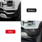 2PCS Carbon Style Front Fog Light Lamp Cover For BYD SHARK 2024 2025