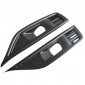2PCS ABS Front Fog Light Lamp Cover For BYD SHARK 2024 2025