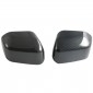 2PCS Carbon Style Side Rearview Mirror Overlay Cover For BYD SHARK 2024 2025 LHD