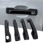 4PCS Car Exterior Side Door Handle Overlays Cover Trim For BYD SHARK 2024 2025