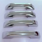 4PCS Car Exterior Side Door Handle Overlays Cover Trim For BYD SHARK 2024 2025
